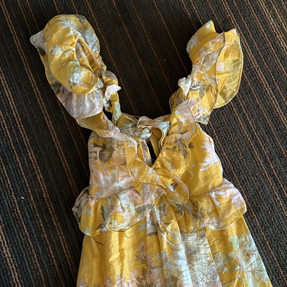 H&M Lyocell-Blend Flounced Dress - Picture 5 of 8